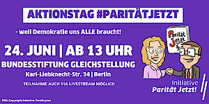 Parität jetzt