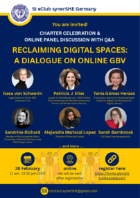 Einladung Charterfeier eClub synerSHE Germany